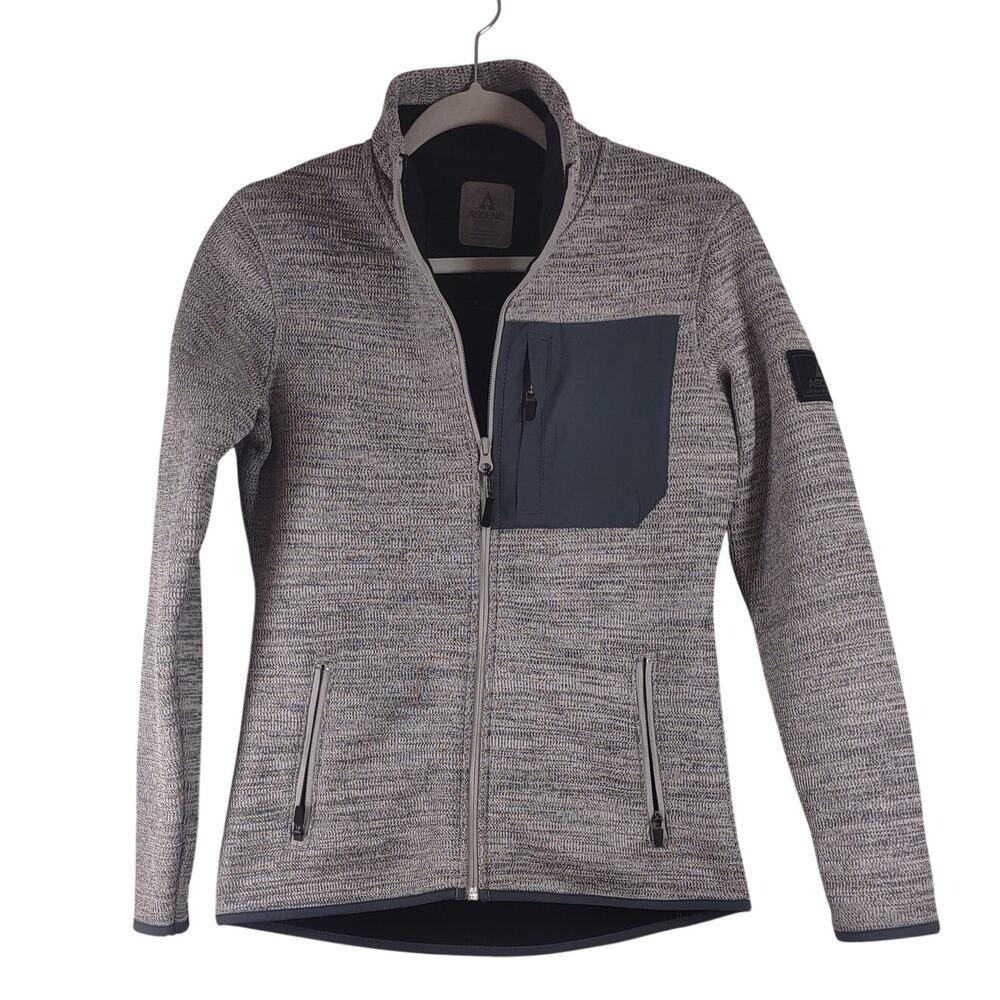 Ascend Womens Tight Knit, Fleece Lined Coat, Size XS